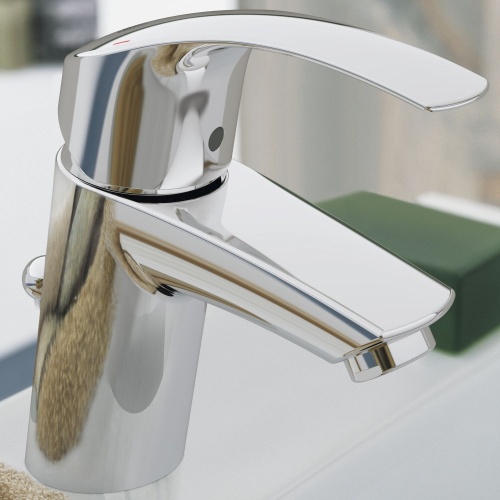 Смеситель Grohe Eurosmart New 32926002 для раковины фото 3