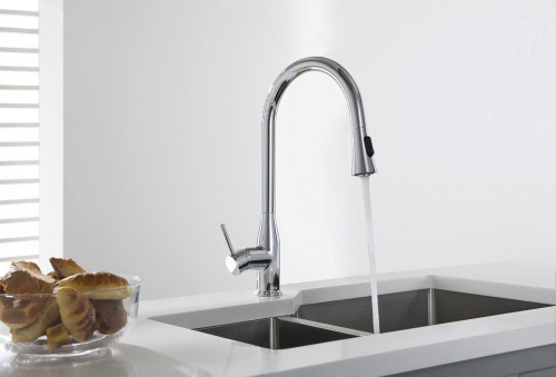 Смеситель Timo Saona 2336/00FL для кухонной мойки фото 4