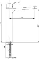 Смеситель E.C.A. Tiera 103588002EX для раковины