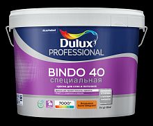 Краска для стен и потолков для влажных помещений латексная Dulux Bindo 40 полуглянцевая база BW 5 л.