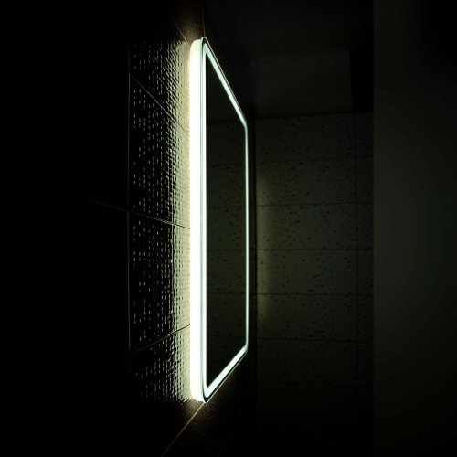 Зеркало Бриклаер Эстель-1 100 с подсветкой фото 3