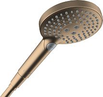 Душевая лейка Hansgrohe Raindance Select S 26014140 шлифованная бронза