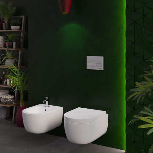 Унитаз подвесной Berges Wasserhaus Ego Rimless 082122 с микролифтом фото 12