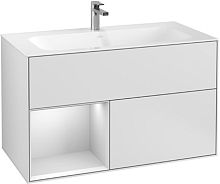 Мебель для ванной Villeroy & Boch Finion G030MTMT 100 с подсветкой и освещением стены