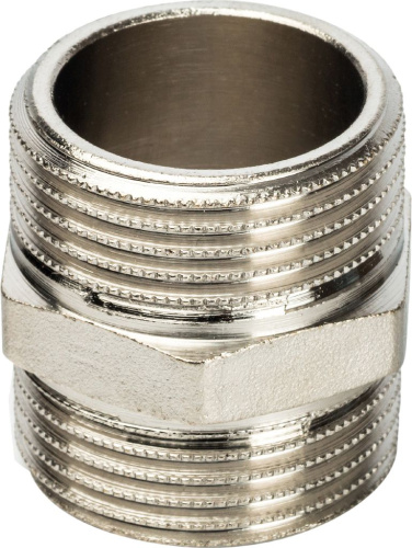 Ниппель Stout SFT-0004 1" никелированный фото 2