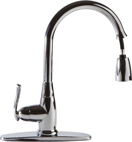 Смеситель Kraus KPF-2230CH для кухонной мойки фото 9