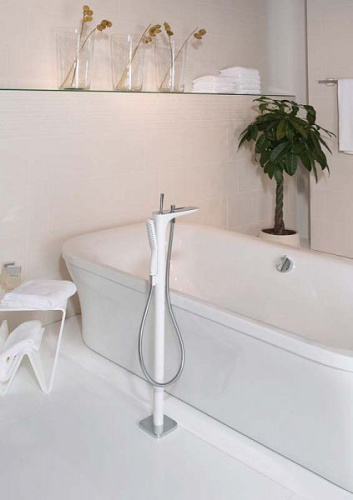 Смеситель Hansgrohe PuraVida 15473400 для ванны с душем фото 7