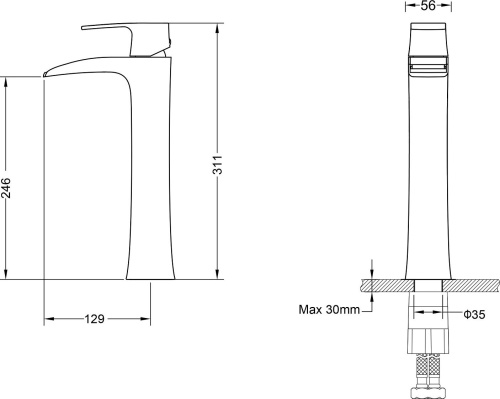 20 580 руб. Смеситель Timo Lumi 4211/00F для раковины фото 5 Смеситель Timo Lumi 4211/00F для раковины фото 5