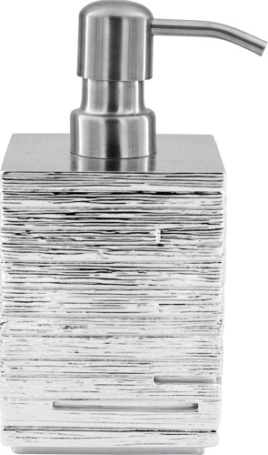 Дозатор Ridder Brick 22150527 серебряный Дозатор Ridder Brick 22150527 серебряный