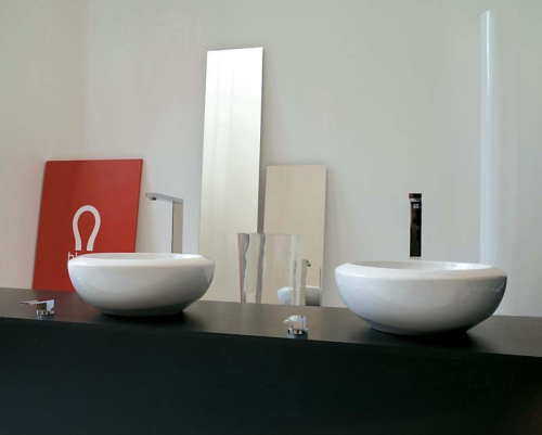 Раковина ArtCeram Blend BLL001 накладная фото 2