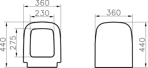 Комплект VitrA S20 9004B003-7204 кнопка хром фото 7