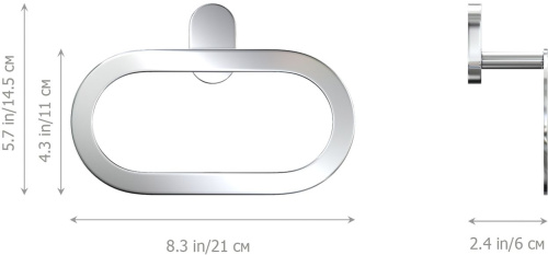 Полотенцедержатель Fora Brass BR011 Полотенцедержатель Fora Brass BR011