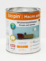 Лазурь интерьерная Bio Pin Wohnraumlasur для стен бесцветный 2 л
