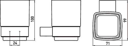 Стакан Emco Round 0520 133 00 подвесной фото 2