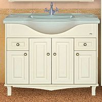 Мебель для ванной Misty Шармель 105 светло-бежевая эмаль