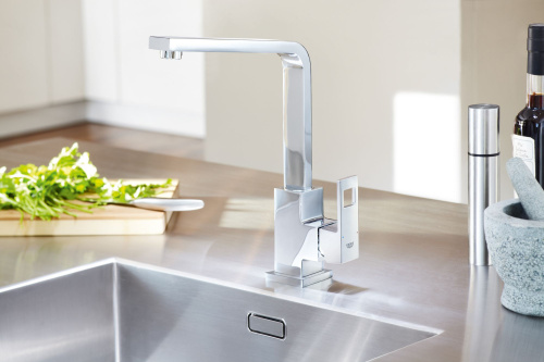 Смеситель Grohe Eurocube 31255000 для кухонной мойки фото 3