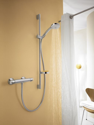 Душевой гарнитур Hansgrohe Croma 100 Vario 27771000 Unica C фото 3
