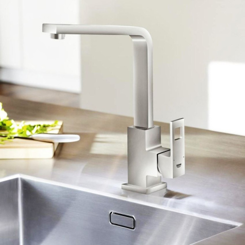 44 350 руб. Смеситель Grohe Eurocube 31255DC0 для кухонной мойки фото 2 Смеситель Grohe Eurocube 31255DC0 для кухонной мойки фото 2