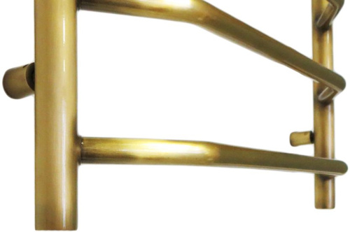 Полотенцесушитель водяной Domoterm Лаура П12 50x98,5, античная бронза фото 5