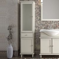 Шкаф-пенал Opadiris Санрайз 45 L слоновая кость