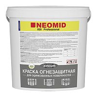 NEOMID ZINCUM краска огнезащитная для оцинковки, предел огнестойкости до 60 минут, белая (25кг)