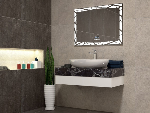 Зеркало Vigo Melissa Media Grey 80 фото 2