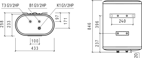 Водонагреватель Thermex ID 50 V pro Wi-Fi фото 7