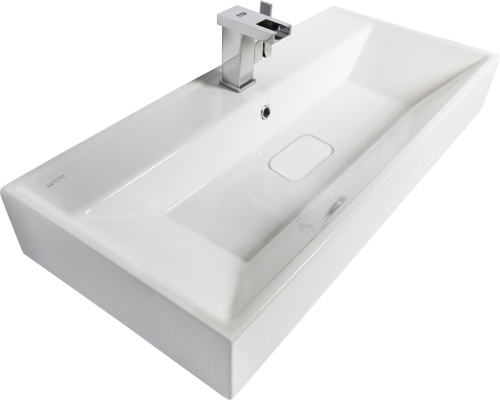 Мебель для ванной Vod-Ok Мальта 90 с ящиками, белая фото 4