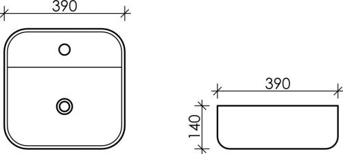 Раковина Ceramica Nova Element CN5014 фото 6