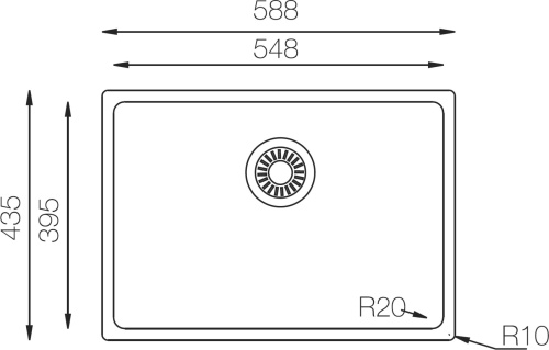 Мойка кухонная TopZero Micro ME550.GT10K фото 2