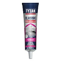 TYTAN PROFESSIONAL CLASSIC FIX клей монтажный каучуковый, шоу бокс, прозрачный (100мл)