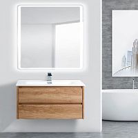 Тумба с раковиной BelBagno Kraft 90 rovere nebrasca nature