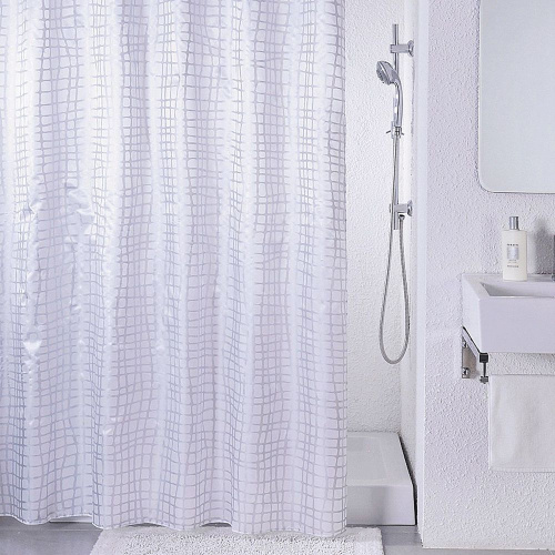 Штора для ванной IDDIS Silver Gauze фото 6