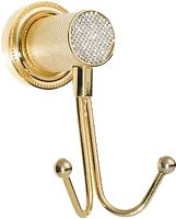 Крючок Boheme Royal Cristal Gold двойной