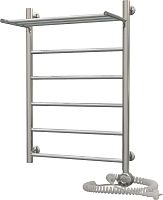 Полотенцесушитель электрический Aquanerzh Прямой с полкой R 80х50