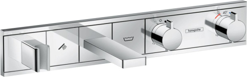 Термостат Hansgrohe RainSelect 15359000 для ванны с душем, хром