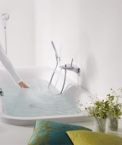 Смеситель Hansgrohe PuraVida 15472000 для ванны с душем фото 2