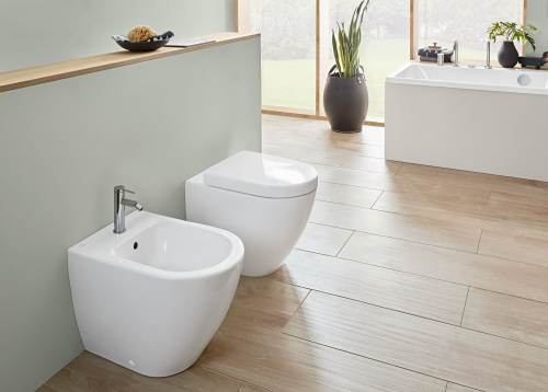 Унитаз приставной Villeroy & Boch Subway 2.0 alpin CeramicPlus фото 2