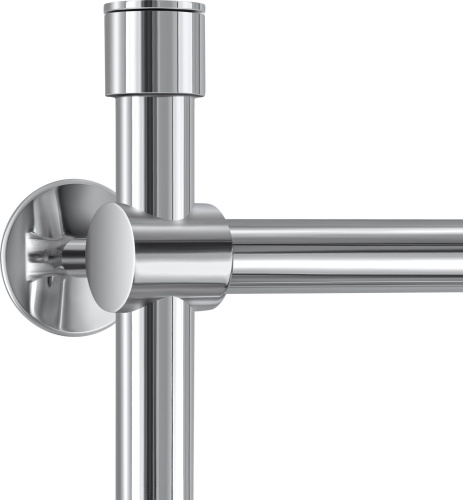 Полотенцесушитель водяной Secado Флоренция 2 80х50, хром фото 2