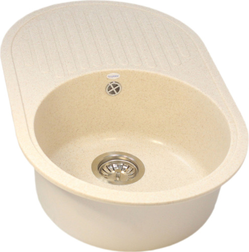Мойка кухонная Ulgran U-107-328 бежевая фото 2