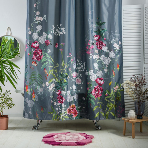 Штора для ванной Moroshka Fleur T687-2 фото 2 Штора для ванной Moroshka Fleur T687-2 фото 2