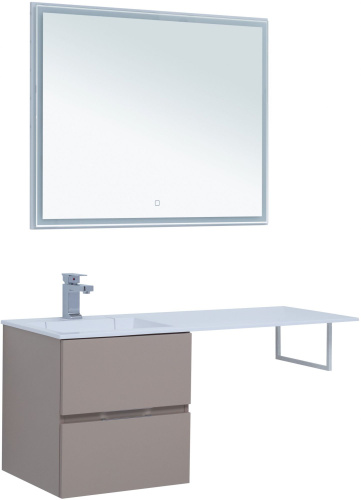 Мебель для ванной Aquanet Алвита 48 капучино фото 2