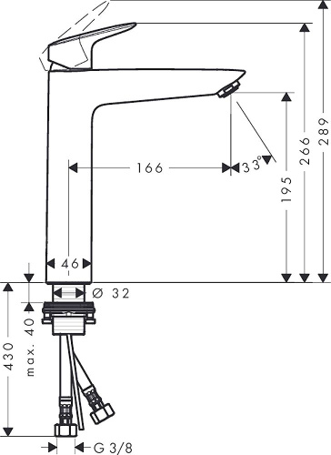 Душевой комплект Hansgrohe Logis 71091000 + Logis 71400000 + душевой гарнитур Crometta 100 Vario 26651400 фото 7