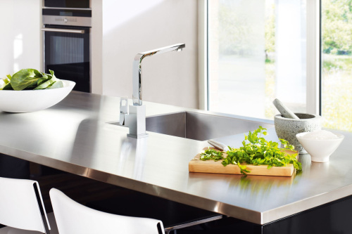 Смеситель Grohe Eurocube 31255000 для кухонной мойки фото 4