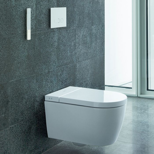 Унитаз подвесной Duravit ME by Starck 2510092000 с крышкой биде фото 2