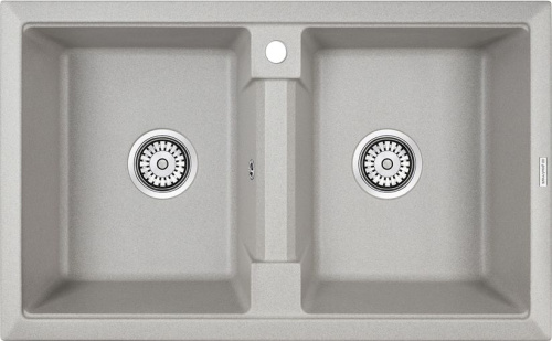 Мойка кухонная Paulmark PM238150-GR серая