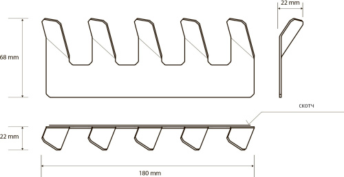 Крючок Bemeta Niva 101106045 фото 2 Крючок Bemeta Niva 101106045 фото 2
