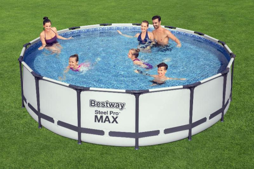 Каркасный бассейн Bestway 56488 BW 457х457х107 см фото 7