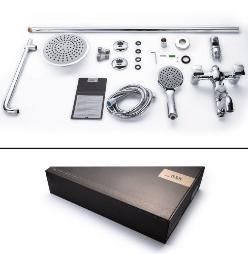 11 154 руб. Душевая стойка D&K Hessen Grimm DA1384701E09 фото 5 Душевая стойка D&K Hessen Grimm DA1384701E09 фото 5