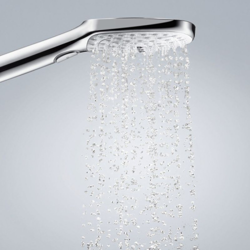 Душевой гарнитур Hansgrohe Raindance Select E 26623400 белый - хром фото 5
